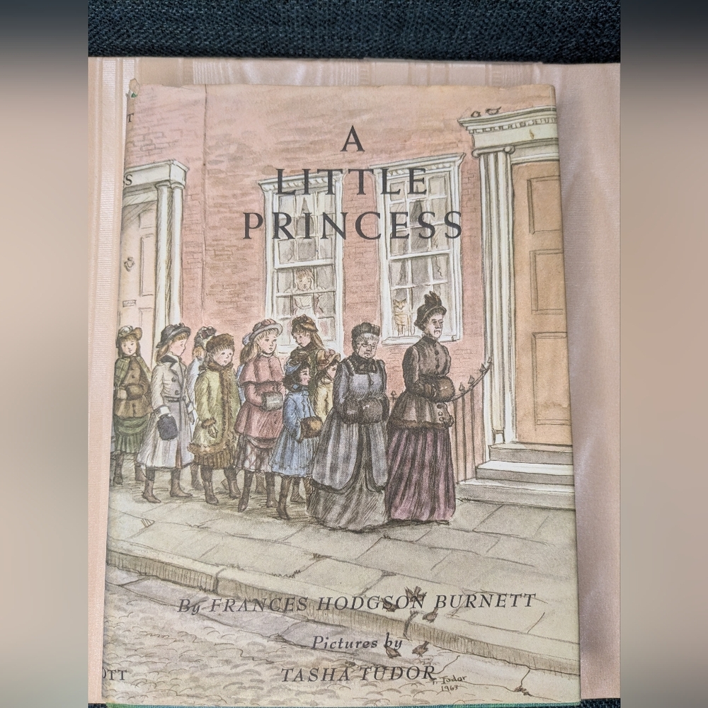 1963 A Little Princess Book Hard Cover Frances Hodgson Burnett Tasha Tudor